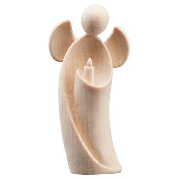 Angel Amore with candle pine wood - natural wood