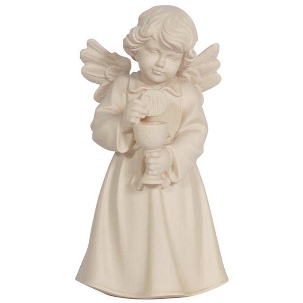 Bell angel standing-For the First Communion - natural wood