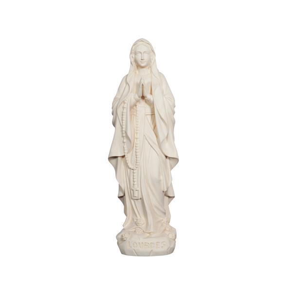 Our Lady of Lourdes - natural wood