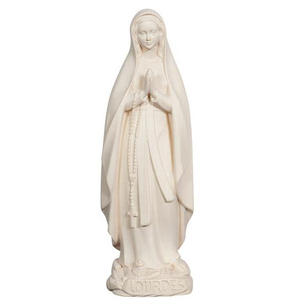 Our Lady of Lourdes modern style - natural wood