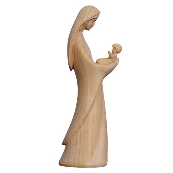 Our Lady of Protection cherrywood - natural wood