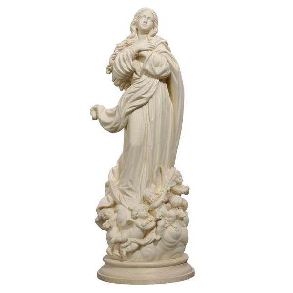 Assumption by Murillo - natural wood