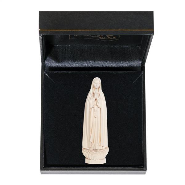 Our Lady of Fátima Capelinha with case - natural wood