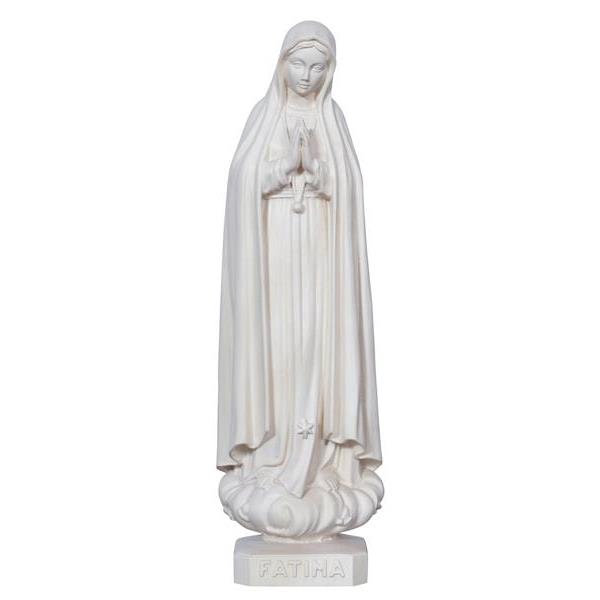 Our Lady of Fátima - natural wood