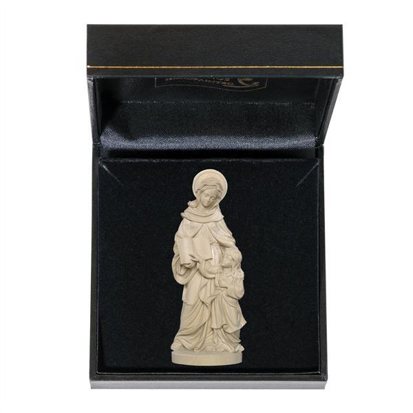 St. Anne with case - natural wood