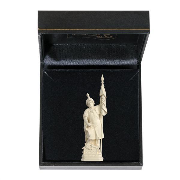 St. Florian with case - natural wood