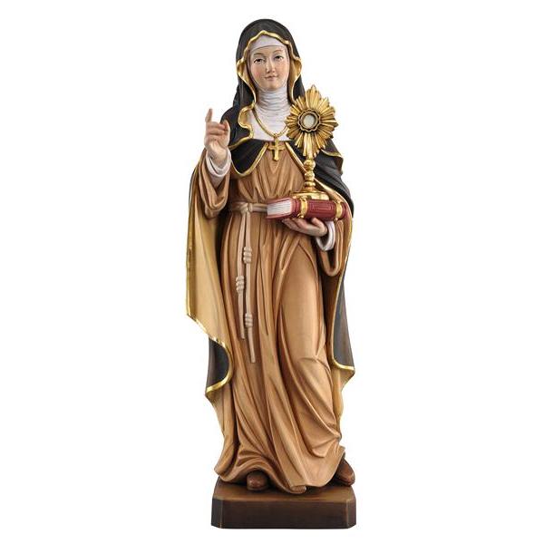 St. Clare with monstrance - colored