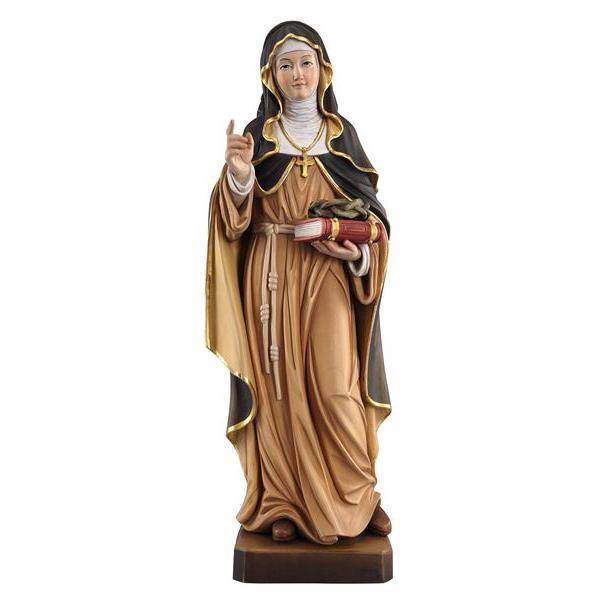 St. Theresa from Avila with crown of thorns - colored