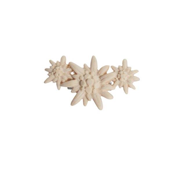Edelweiss Trio pin - natural wood