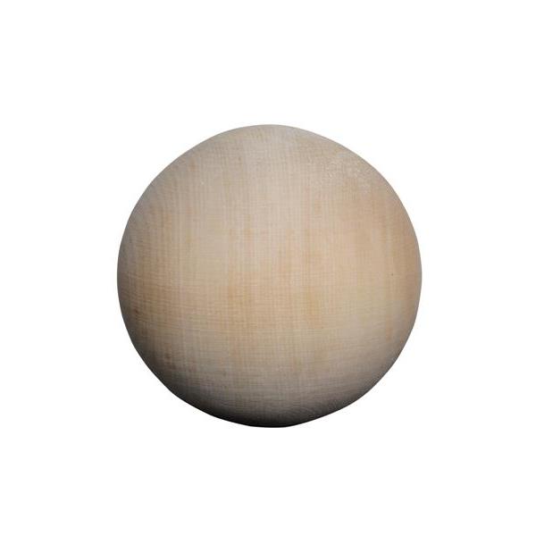 Pinewood ball simple - natural wood