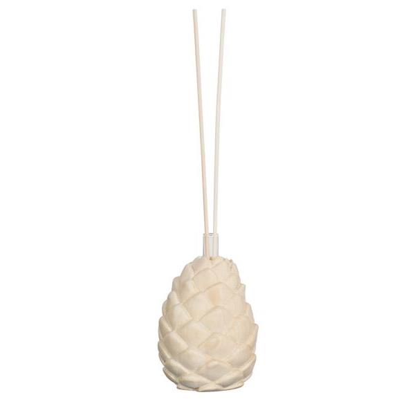Pine cone with scent dispenser - natural wood