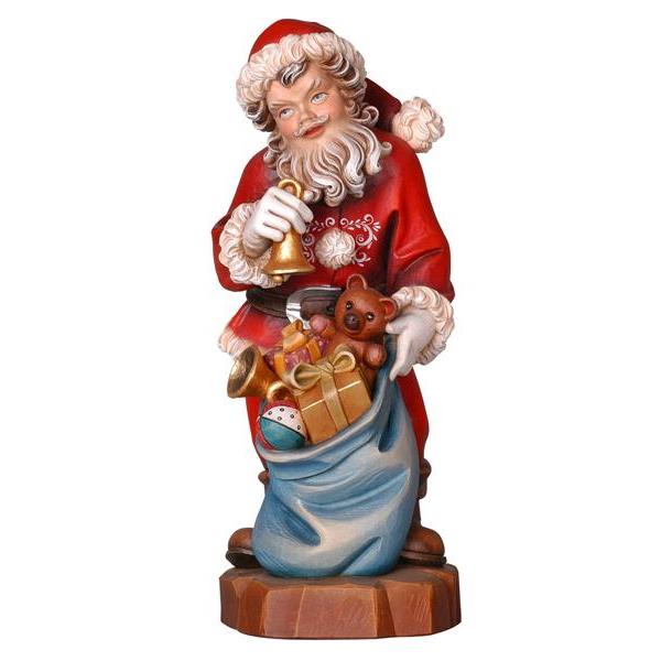 Santa Claus with bell - colored