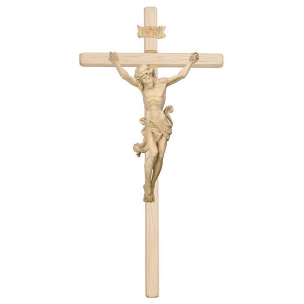 Corpus Leonardo cross straight light stained - natural wood