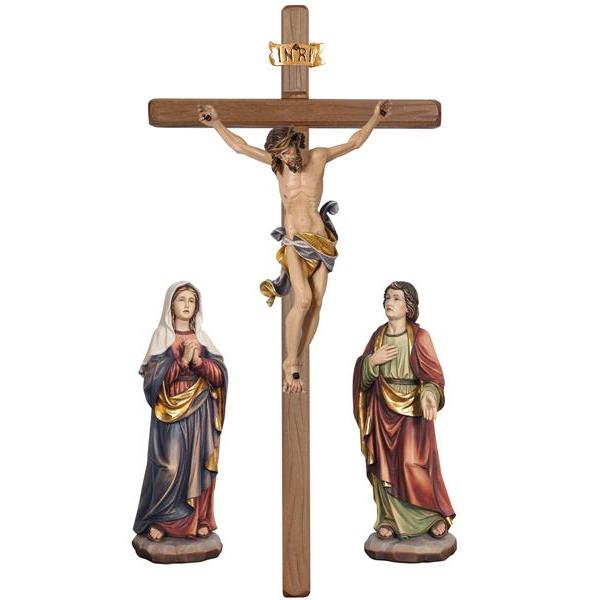Crucifixion group Leonardo - colored