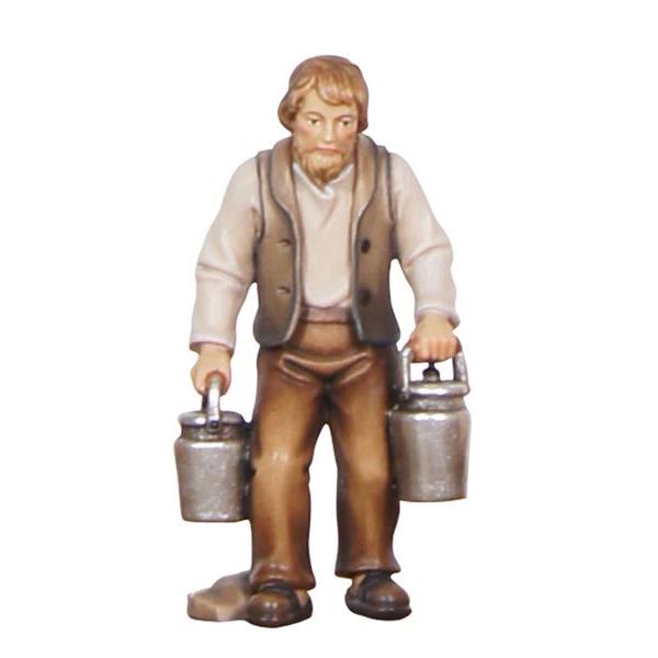 HE Shepherd with milk can - colored