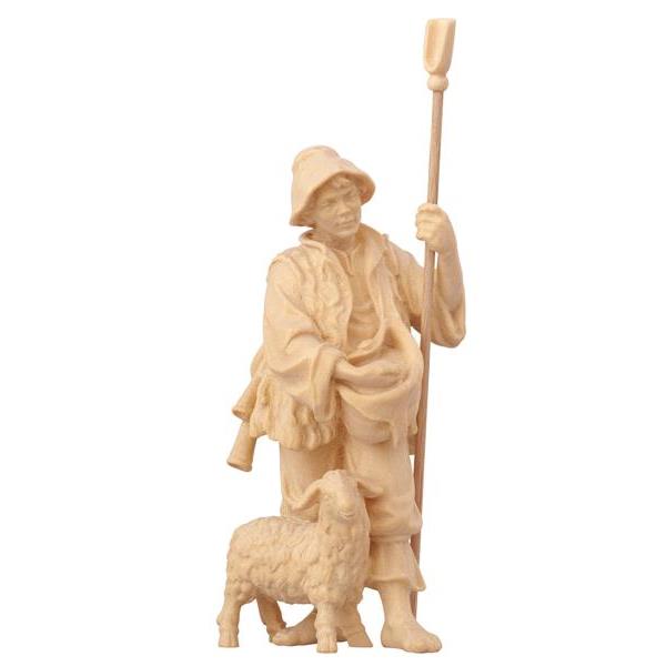 ZI Shepherd with sheep    - natural wood