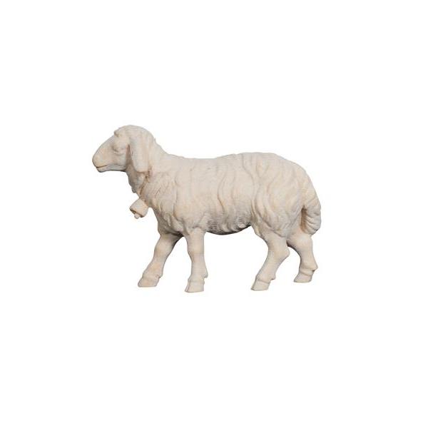 ZI Sheep going with bell - natural wood