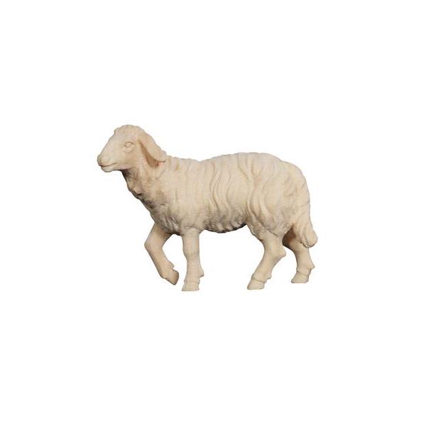 ZI Sheep standing head up - natural wood