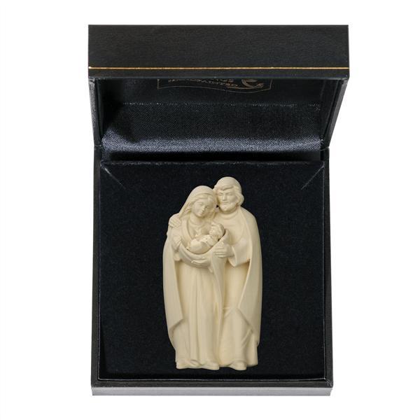 Group Holy Family Pema with case - natural wood