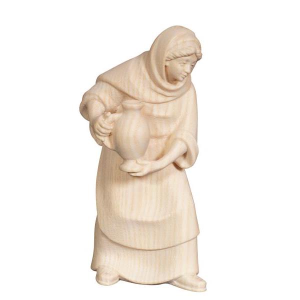 PE Female water carrier - natural wood