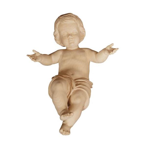 The infant Jesus Peace - natural wood