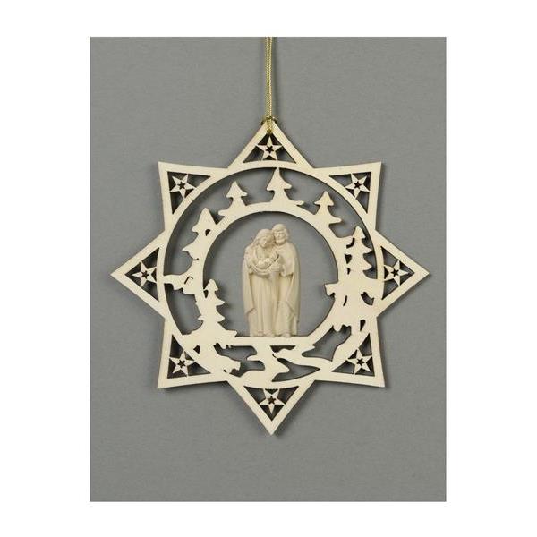 Star with trees-Group H.Fam.Pema - natural wood