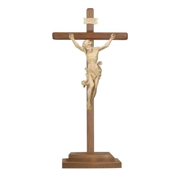 Cristo Leonardo cruz recta para apoyar  - natural