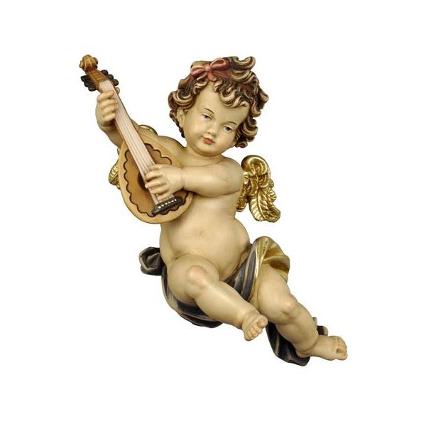Ángel Leonardo con mandolina - coloreado