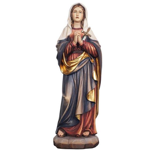 Virgen de los Dolores - coloreado
