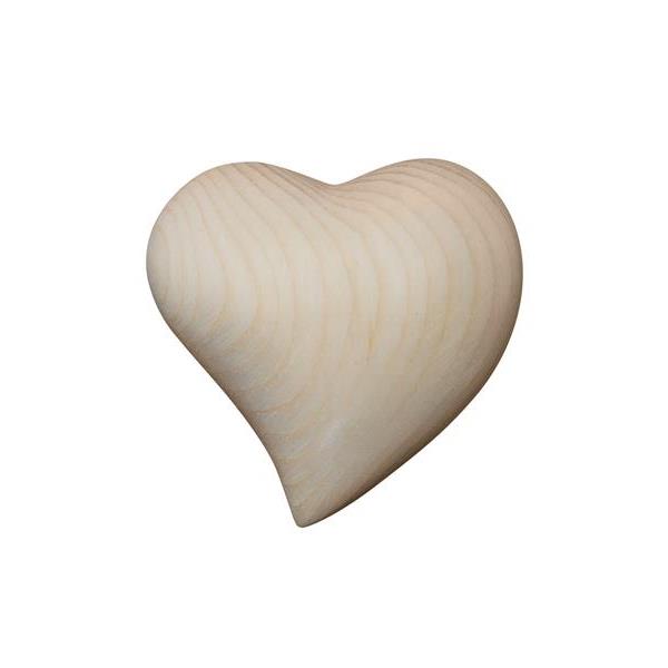 Corazón de madera - natural